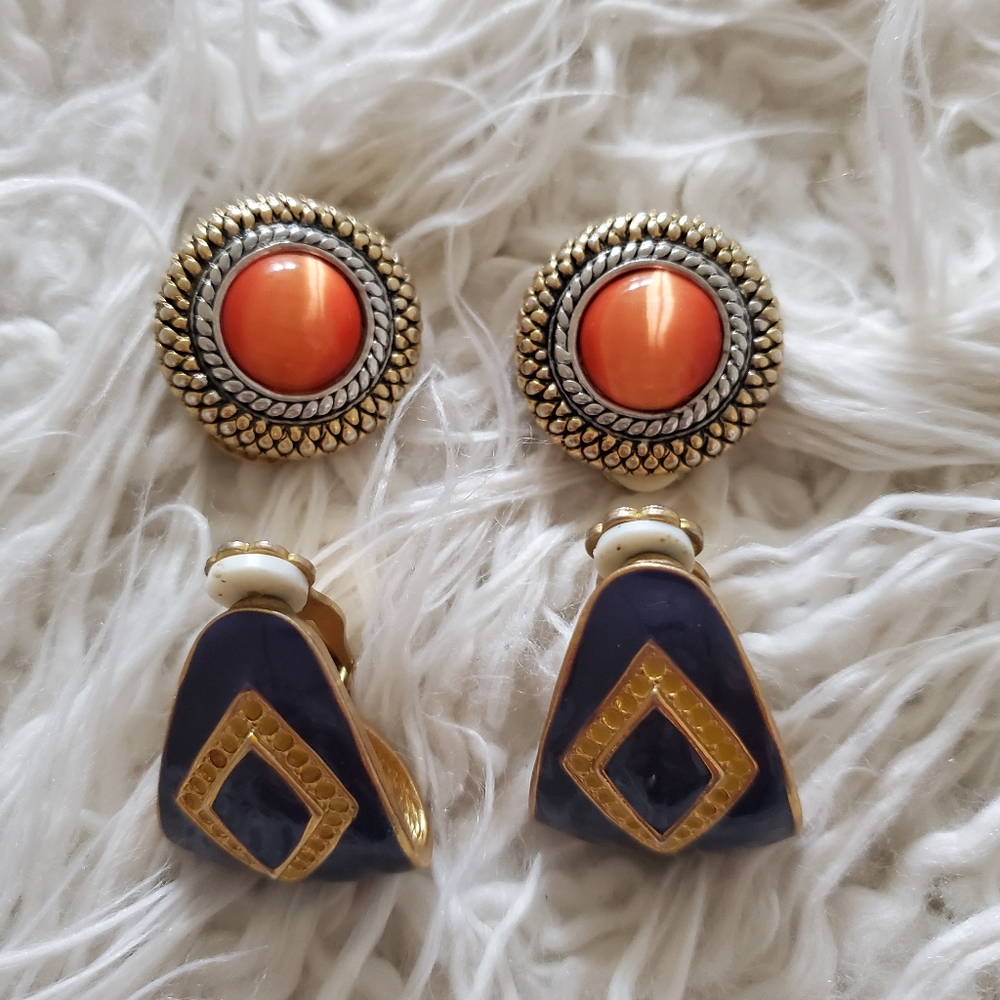 💄VINTAGE EARRNGS💄 - Picture 6 of 8